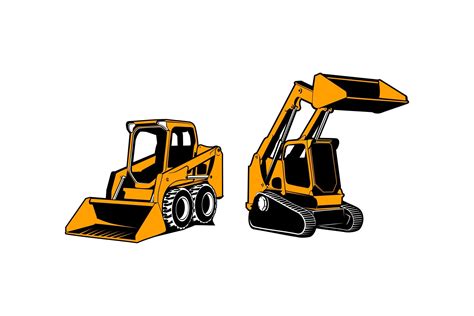 skid steer graphics|picture of a skid loader.